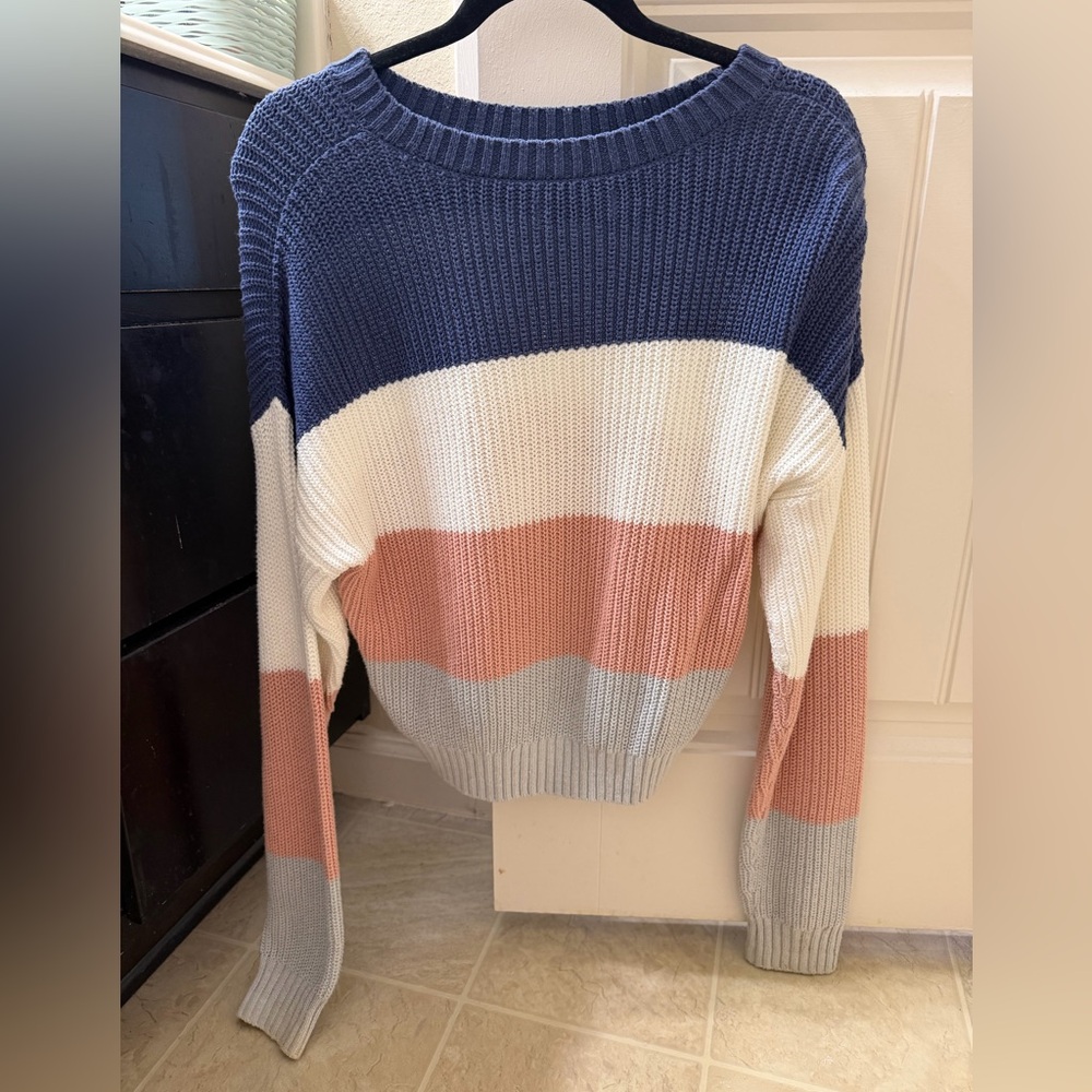 Hollister Multicolor Striped Sweater